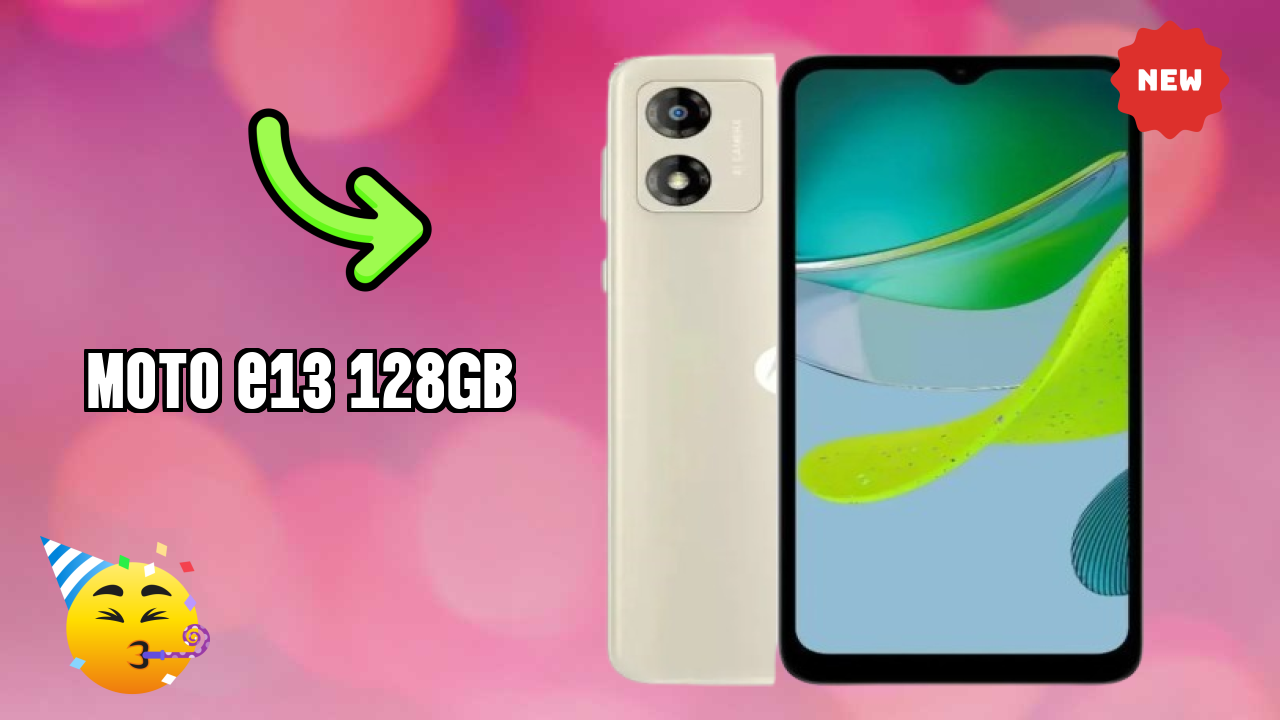 Moto E13 128GB Display Review: 6.5 Inches (16.51 Cm) Screen Test