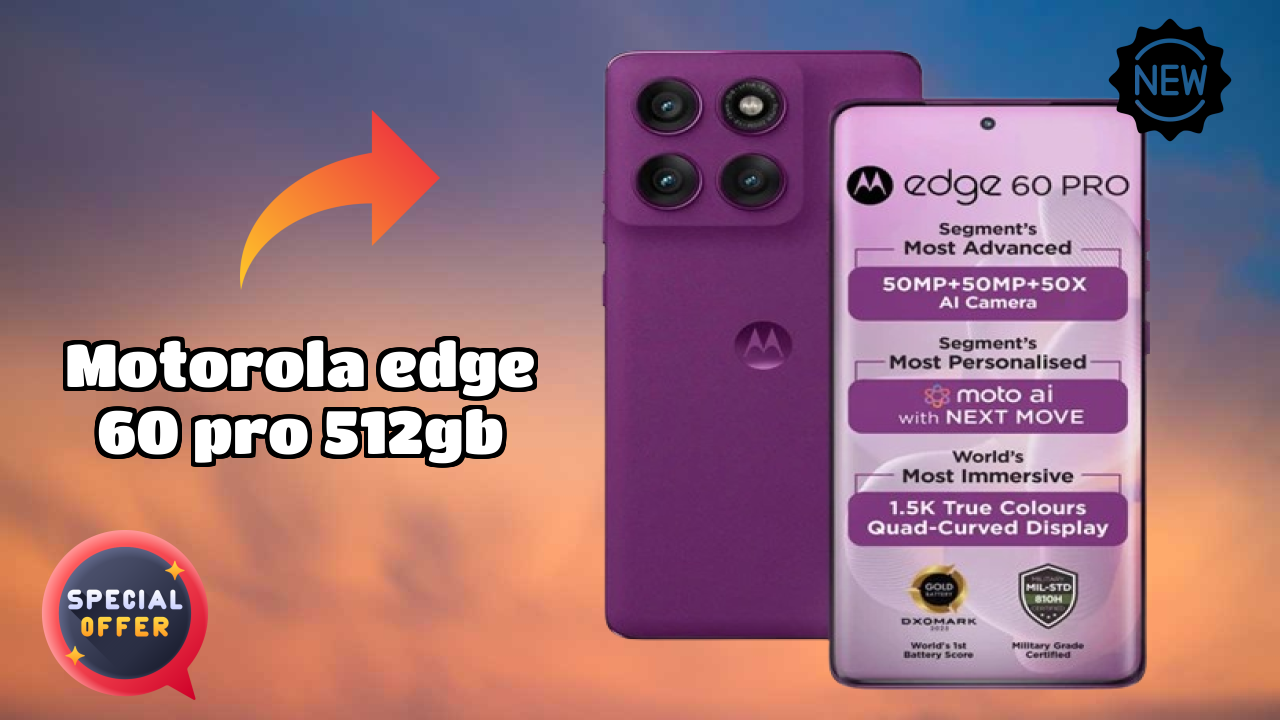 Motorola Edge 60 Pro 512GB RAM Test: 16 GB RAM Handles Multitasking?