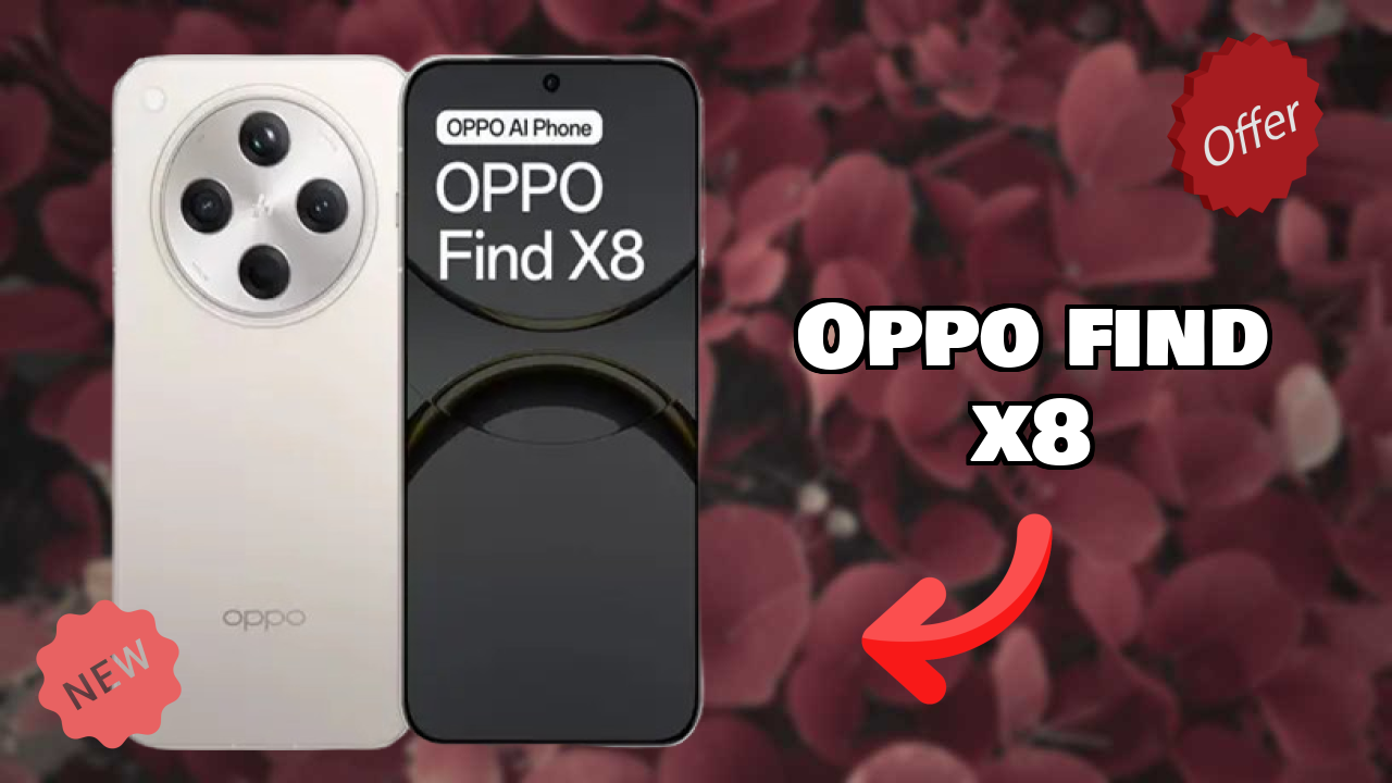 OPPO Find X8 at ₹72,590 - Best Features Listed