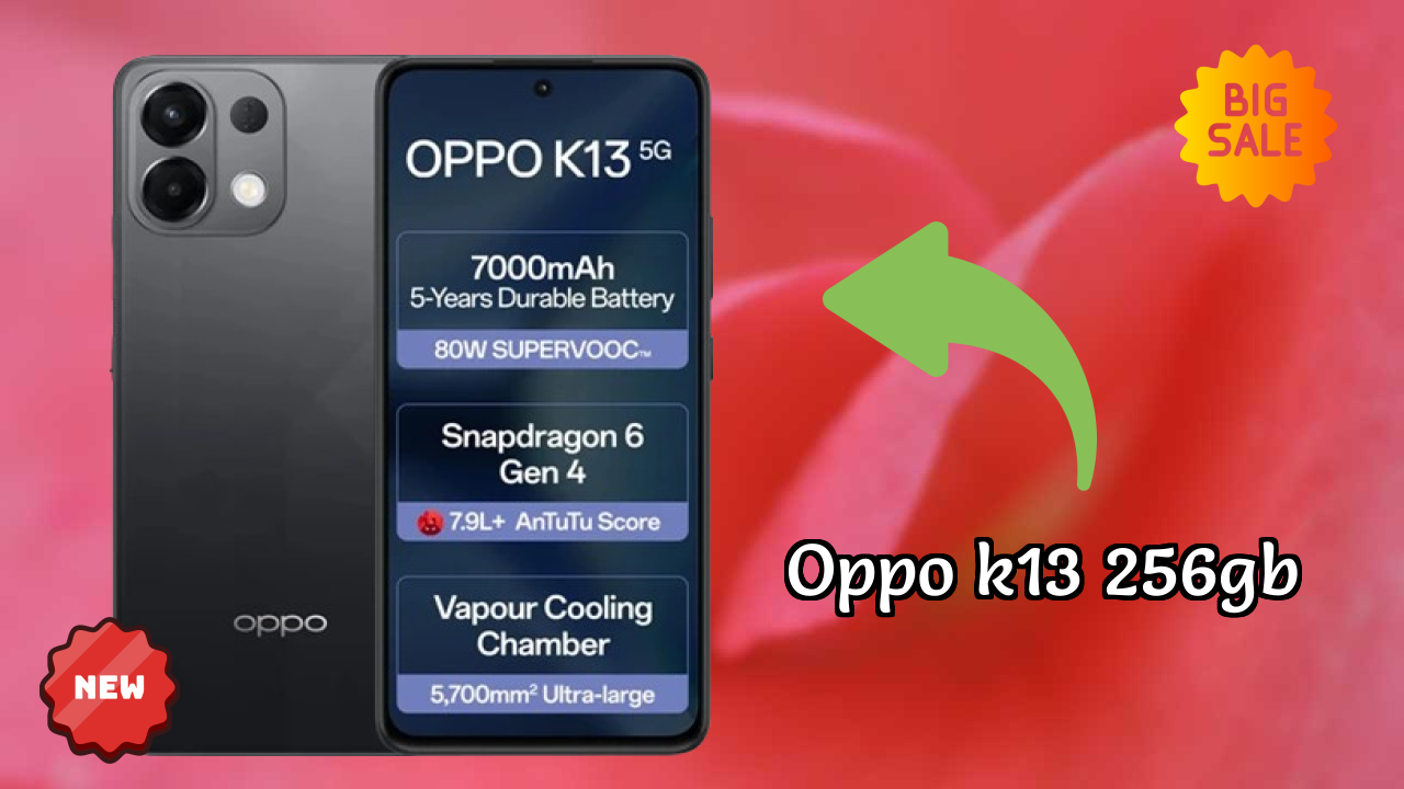 OPPO K13 256GB Gaming Performance: Snapdragon 6 Gen 4 FPS