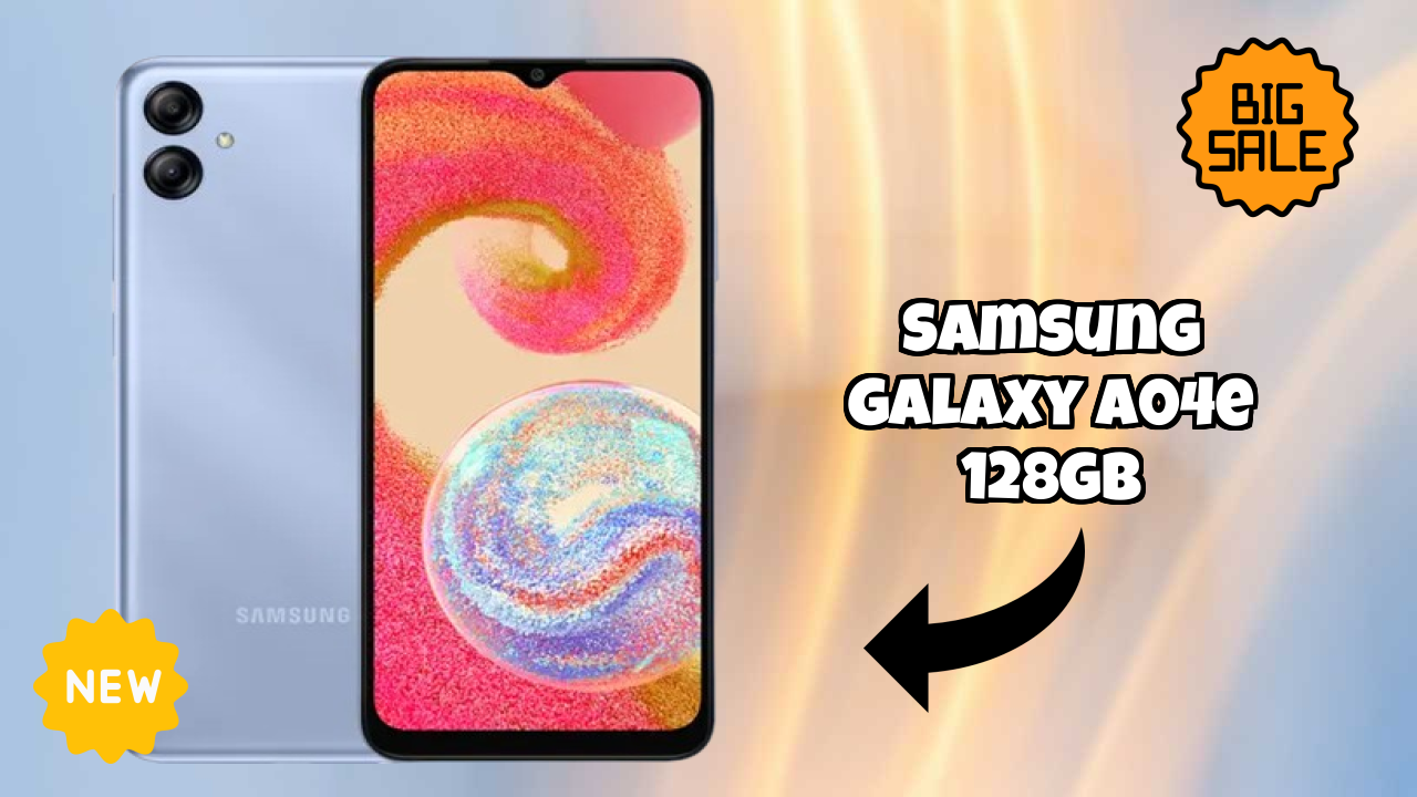 Get Samsung Galaxy A04e 128GB at Just ₹11,499 - Limited Time Offer!