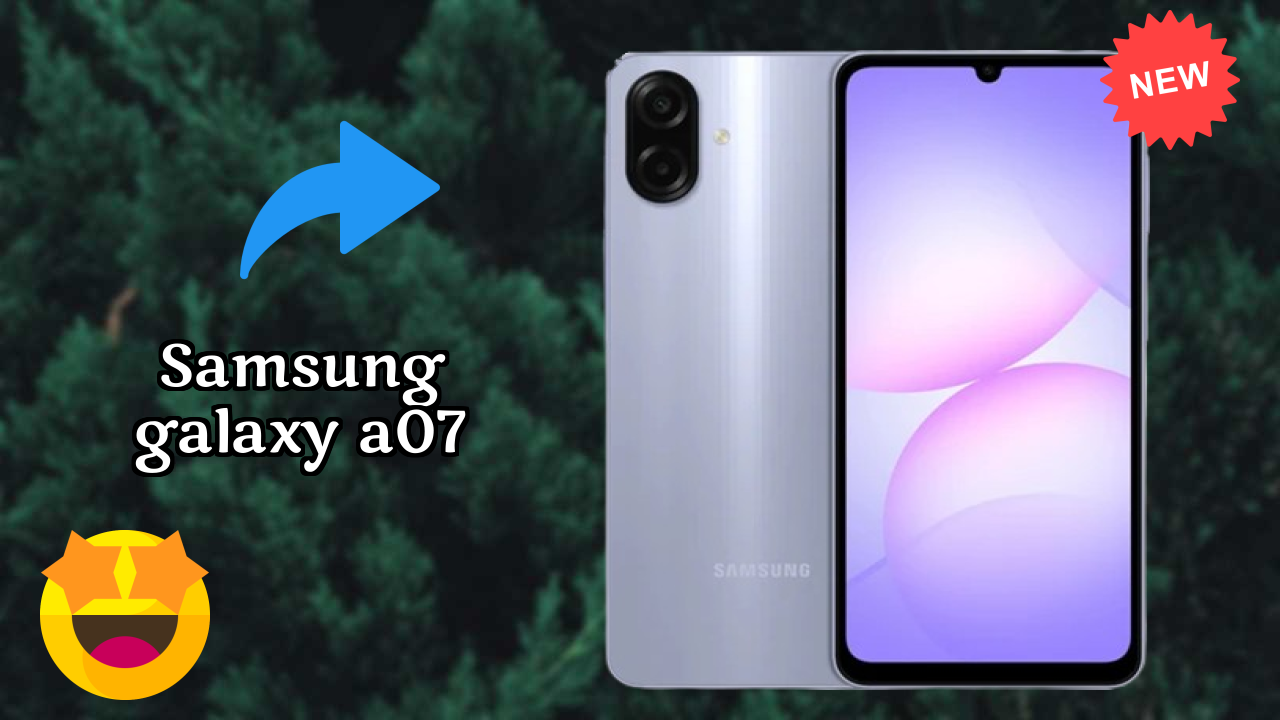 Samsung Galaxy A07 Battery Life: 5000 MAh Charging Speed