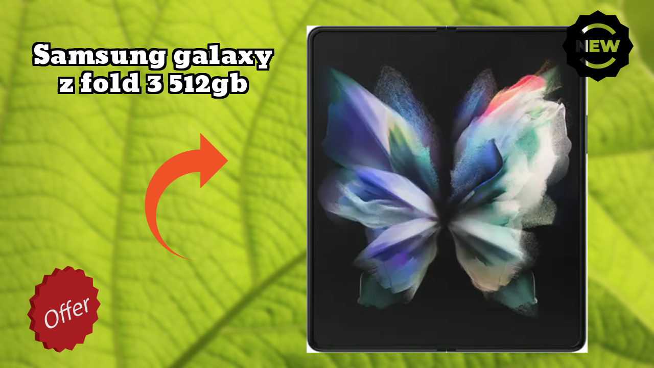 Samsung Galaxy Z Fold 3 512GB Display Size: 7.6 Inches (19.3 Cm) Screen Quality