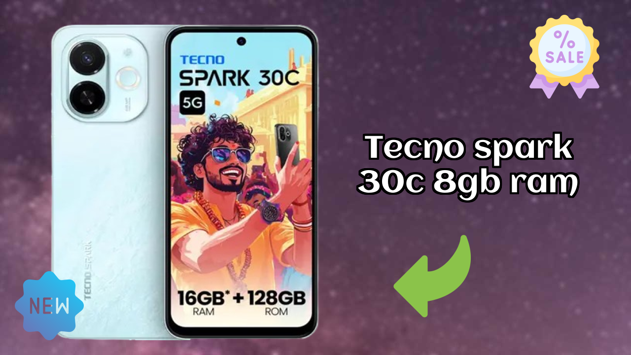 Tecno Spark 30C 8GB RAM Camera Test: 8 MP Front Camera Selfie Quality
