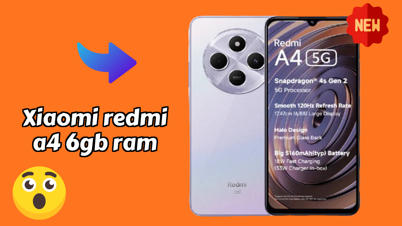 Xiaomi Redmi A4 6GB RAM vs Samsung: Which Offers More?